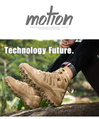 Tactical Combat Boots | Waterproof Breathable Military Hiking Boots | High-Top Climbing & Training Footwear | TRK888