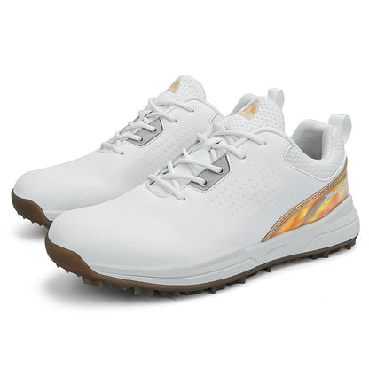 Thestron Men's Big Size Golf Shoes | Spikeless Training Shoes UK 6-13 | All-Season Casual Golf Sneakers | 2001