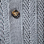Men's Cotton Knit Cardigan | 2026 Winter Business Casual Button-Up Sweater | Stand Collar Warm Outerwear | SW255