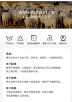 Benji Men's Wool Blend Overcoat with Detachable Rabbit Fur Lining | Winter Business Casual Topcoat for Men | Thick Mid-Length Wool Jacket| SDN682