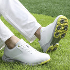 Thestron Waterproof Golf Shoes | Big Size Spiked Training Shoes | All-Weather Performance & Casual Footwear | T616
