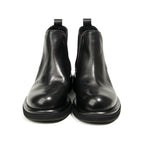 TELUOLU Men's Chelsea Boots | Premium Leather High-Top Boots | Chunky Sole British Retro Ankle Boots | 603-1