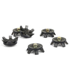 THESTRON Universal Golf Shoe Cleat Wrench & 4-Color TPU Replacement Spikes Kit | D-909