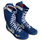 Professional Boxing Training Shoes | High-Top Competition Fight Shoes with Gum Rubber Sole Martial Arts Footwear | Fight001