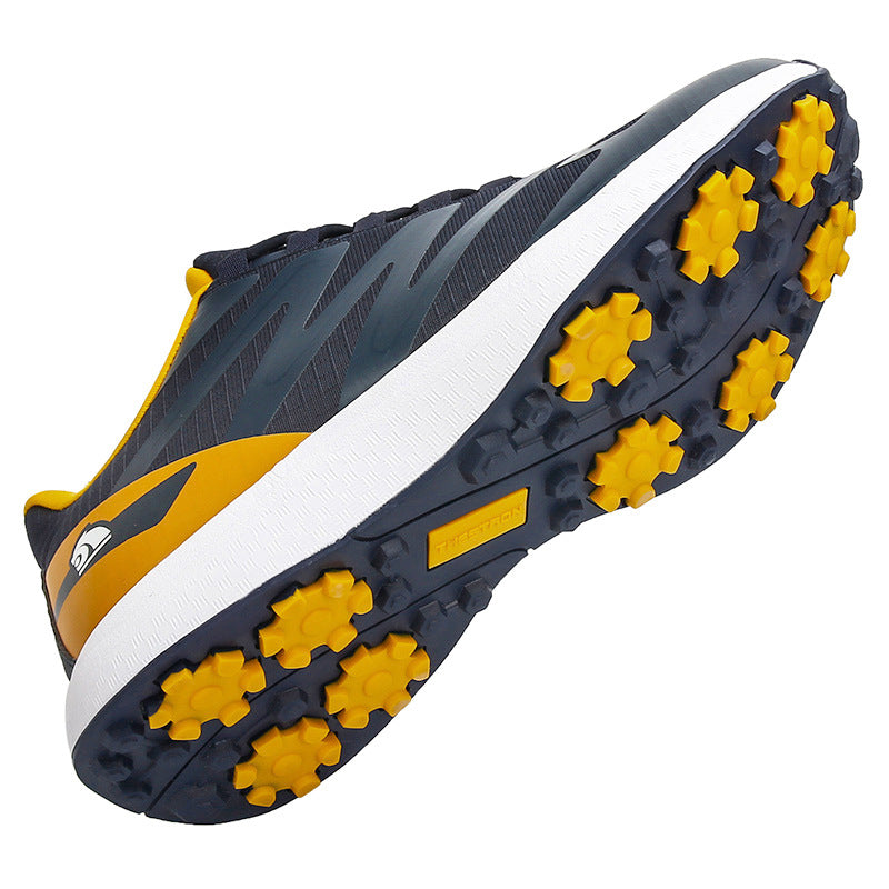 Thestron Men's Mesh Golf Shoes | Breathable Spikeless Sneakers | Lightweight Summer & Training Footwear | 916