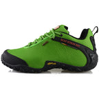 ECAF HTRON Men Water-Resistant Hiking Shoes Breathable Trainers Trail Runners Lightweight Outdoor Trekking Sneakers