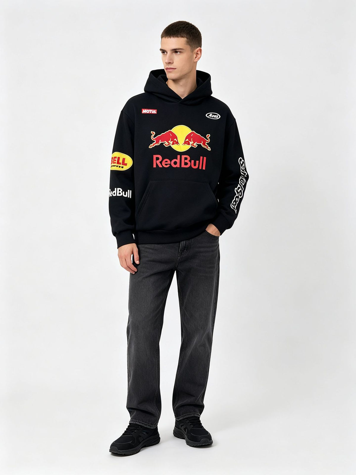 F1 Racing Embroidered Hoodie RedBull, Porsche, Mercedes, BMW & Subaru Styles Jacket | Unisex Streetwear Pullover Sweatshirt