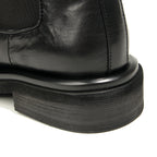 TELUOLU Men's Chelsea Boots | Premium Leather High-Top Boots | Chunky Sole British Retro Ankle Boots | 603-1