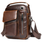 Men's Business Leather Shoulder Bag Stylish & Practical for Work and Travel | 7512