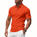 Men’s Quick-Dry Golf Polo Shirt – Short Sleeve Summer Business Casual Top | DS-2108