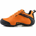 ECAF HTRON Men Water-Resistant Hiking Shoes Breathable Trainers Trail Runners Lightweight Outdoor Trekking Sneakers