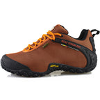 ECAF HTRON Men Water-Resistant Hiking Shoes Breathable Trainers Trail Runners Lightweight Outdoor Trekking Sneakers