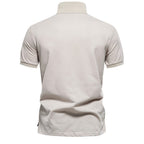 Men's Gradient Color-Block Polo Shirt - Spring Slim-Fit Casual Top | PL1011