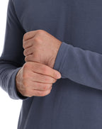 Men's Washed Polo Shirt – Long Sleeve Cotton Blend Top | Smart-Casual Autumn Essential | PL255