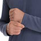 Men's Washed Polo Shirt – Long Sleeve Cotton Blend Top | Smart-Casual Autumn Essential | PL255