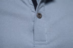 Men's Embroidered Cotton Polo Shirt - 2025 Spring Slim-Fit Casual Top | PS1012