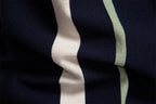 Men's Striped Knit Polo Shirt - 2025 Summer Slim-Fit Urban Casual Top | PSD8021/PSD8028