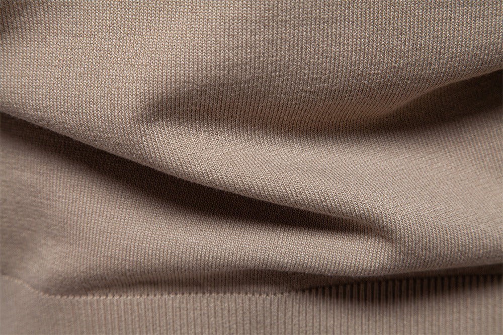 Men's Slim-Fit Stripe Knit Polo Shirt - 2025 Summer Business Casual Top | PSD8047