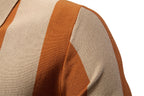 Summer Slim-Fit Stripe Polo Shirt for Men – 2025 Business Casual Knit Top | Breathable Short Sleeve Tee | PSD8060