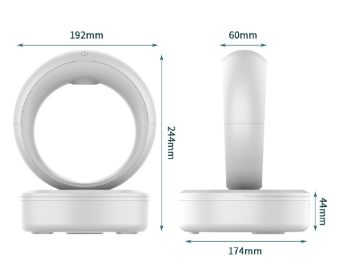 Aroma Diffuser Ultrasonic Cool Mist Anti-Gravity Design Water Drop Air Humidifier | GH08