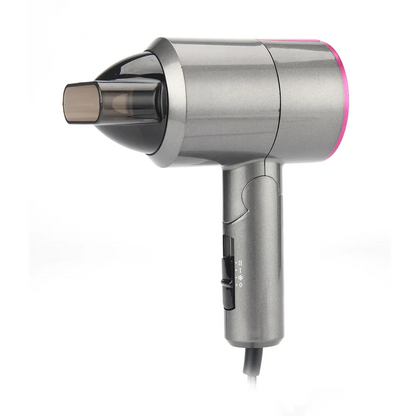 PRITECH 1100W Mini Foldable Travel Hair Dryer Compact DC Motor for Easy Portability | TC-2457