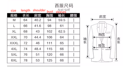 Abito casual da uomo con colletto alla coreana, Zhongshan, tinta unita, monopetto, due pezzi | 203 