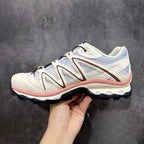 SLMN XT-QUEST Outdoor Sneakers Unisex Lightweight Hiking & Lifestyle Shoes | Mocha Brown Trail-Inspired Trainers