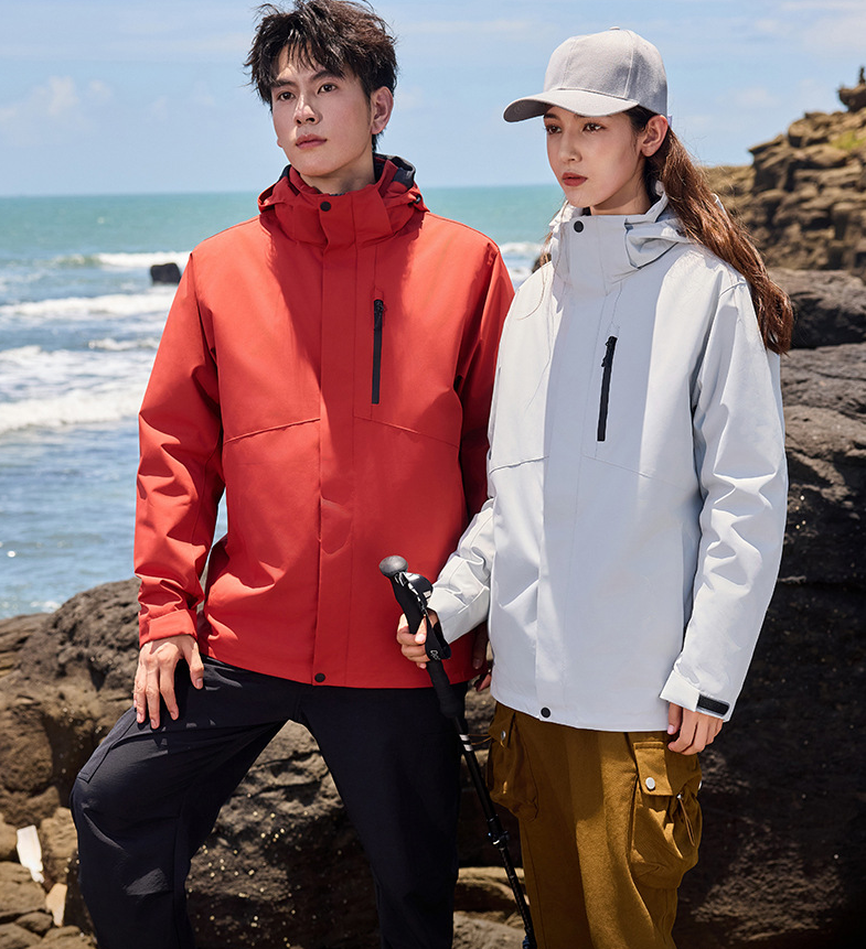 DZRZVD 3-in-1 Down Jacket | 5000mm Waterproof Trekking Coat with Detachable Down Layer | All-Season Outdoor Protection | 250826