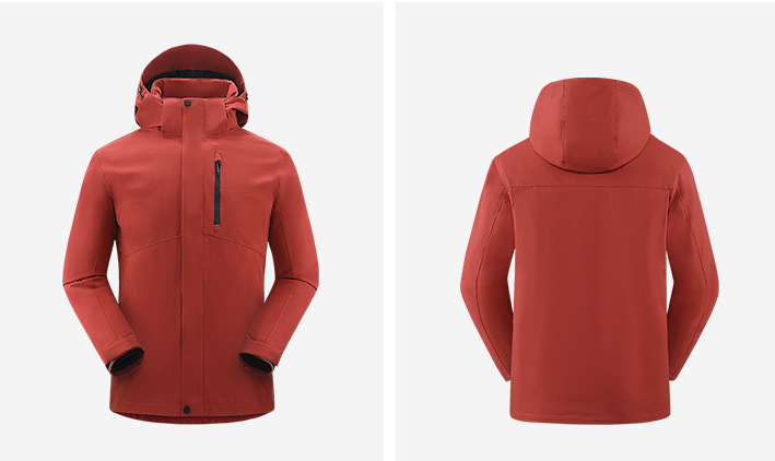 DZRZVD 3-in-1 Down Jacket | 5000mm Waterproof Trekking Coat with Detachable Down Layer | All-Season Outdoor Protection | 250826