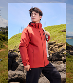 DZRZVD 3-in-1 Down Jacket | 5000mm Waterproof Trekking Coat with Detachable Down Layer | All-Season Outdoor Protection | 250826