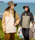 DZRZVD 3-in-1 Down Jacket | 5000mm Waterproof Trekking Coat with Detachable Down Layer | All-Season Outdoor Protection | 250826