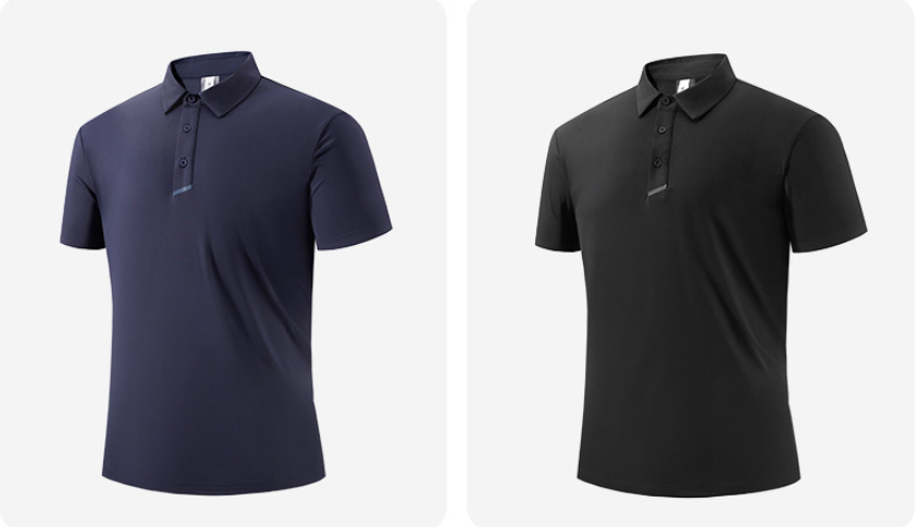 Sunbuvale Men's Performance Polo - Breathable & Moisture-Wicking Polo Shirt | 8583