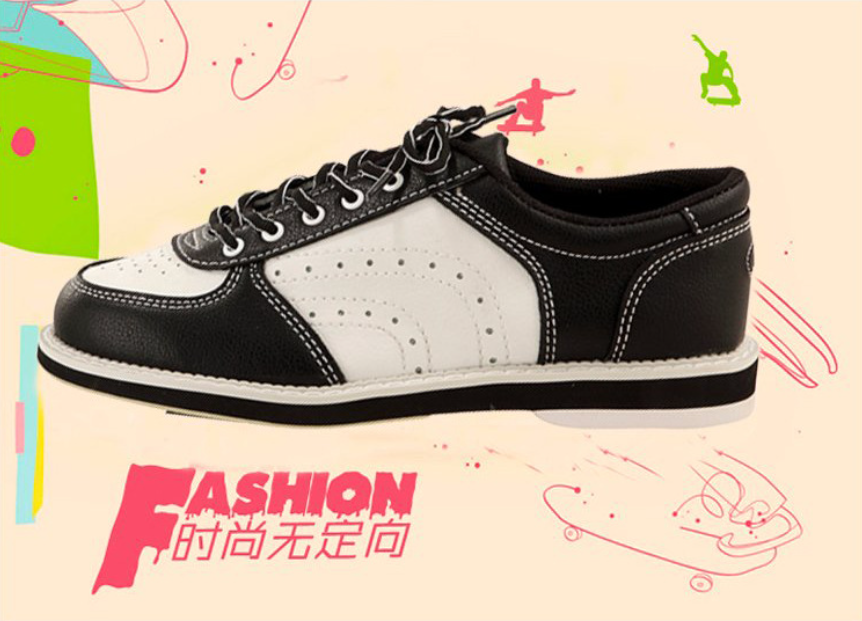 Folley Sports Bowling Shoes Personal & Recreational Bowling Footwear Non-Slip PU Sole Shoes | D81