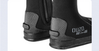 OUZO 5mm Neoprene Dive Boots | High-Top Puncture Resistant Water Shoes for Snorkeling & Surfing | Anti-Slip Beach Socks | BX5029-B
