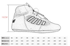 Professional Boxing Training Shoes | High-Top Competition Fight Shoes with Gum Rubber Sole Martial Arts Footwear | Fight001