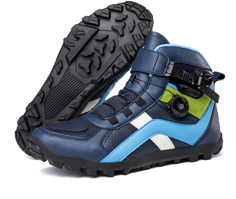 Motorcycle Riding Shoes | Unisex All-Season Urban Street Bike Boots | Casual Biker Sneakers | JC-1988