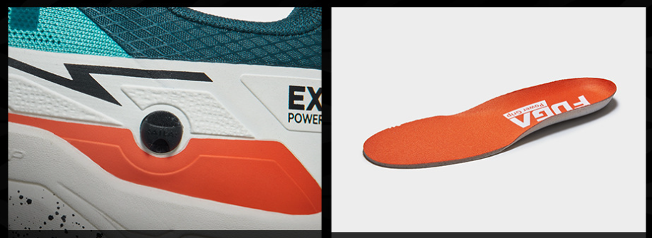 FUGA EX3 Trail Running Shoes Vibram Megagrip Outsole Breathable Water-Resistant Men's Hiking & Trail Runners Trainers