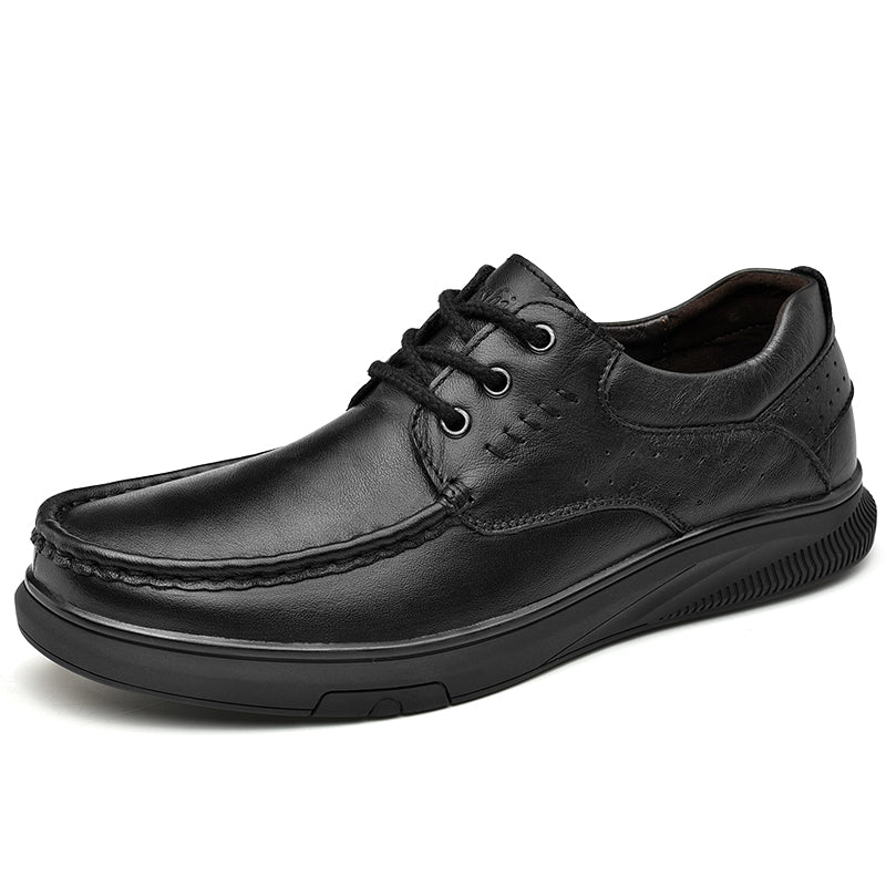 Men's Casual Breathable British Leather Shoes Stylish & Comfortable Footwear | B2231