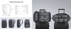 KINCASE Large Capacity Premium Business Laptop & Travel Backpack – Water-Resistant, Anti-Theft, RFID Shield | KC-1816