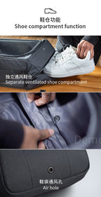 KINCASE Large Capacity Premium Business Laptop & Travel Backpack – Water-Resistant, Anti-Theft, RFID Shield | KC-1816