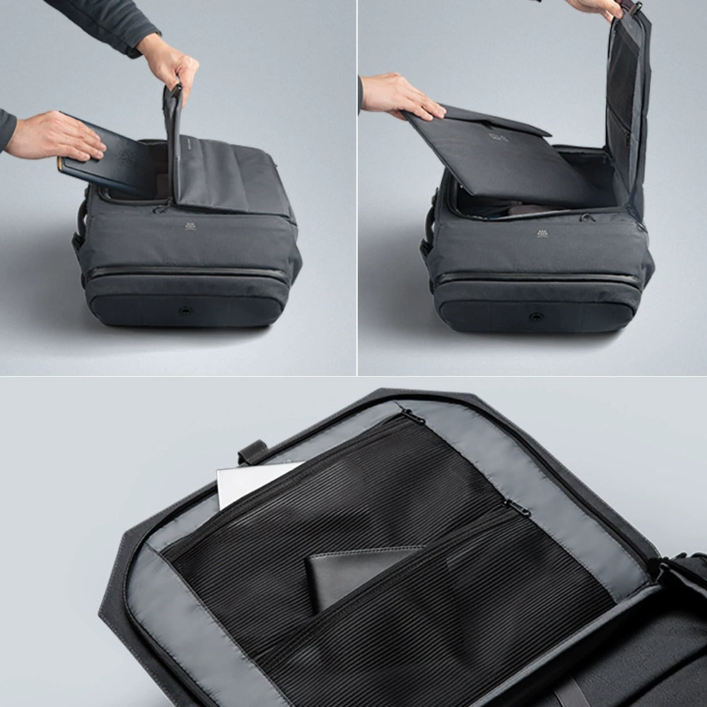 KINCASE Large Capacity Premium Business Laptop & Travel Backpack – Water-Resistant, Anti-Theft, RFID Shield | KC-1816