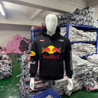 F1 Racing Embroidered Hoodie RedBull, Porsche, Mercedes, BMW & Subaru Styles Jacket | Unisex Streetwear Pullover Sweatshirt