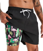Summer 3D Print Men's Double-Layer Beach Shorts Quick-Dry, Breathable, Bold Designs | SCDK-QK