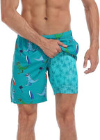 Summer 3D Print Men's Double-Layer Beach Shorts Quick-Dry, Breathable, Bold Designs | SCDK-QK