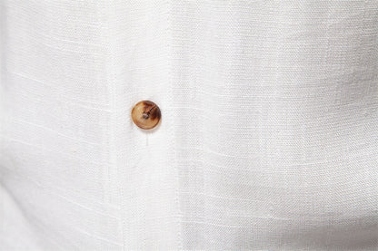Men's Linen-Blend Shirt - 2025 Spring Slim-Fit Casual Top | SH2025