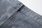 Men's Vintage Straight-Leg Denim Shorts - 2025 Summer Mid-Thigh Casual Jeans Shorts | ST0018