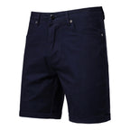 Men's Cotton Casual Cargo Shorts Summer Slim Fit 5-Inch Straight-Leg Short | ST010