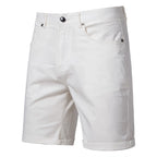 Men's Cotton Casual Cargo Shorts Summer Slim Fit 5-Inch Straight-Leg Short | ST010