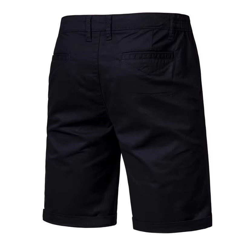 Men's Slim-Fit 5-Inch Cargo Shorts – Cotton Casual Summer Shorts (Plus Sizes) | ST019