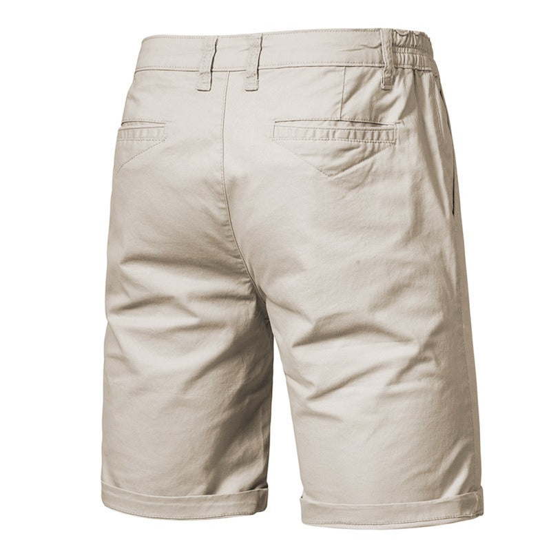 Men's Slim-Fit 5-Inch Cargo Shorts – Cotton Casual Summer Shorts (Plus Sizes) | ST019